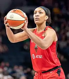 A'ja Wilson, BA 2018, No. 1 pick in the 2018 WNBA draft, 2-time WNBA MVP, 2017 NCAA champion