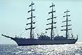 Anchored off the coast of Tybee Island, Georgia, in July 1998