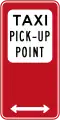 (R5-406) Taxi Pick-up Point (used in New South Wales)