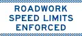 (T4-216N) Roadwork Speed Limits Enforced (used in New South Wales)