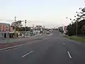 Gympie Road, looking south (2021).