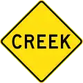 (W5-SA109) Creek (used in South Australia)