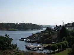 View of the Årøysund area