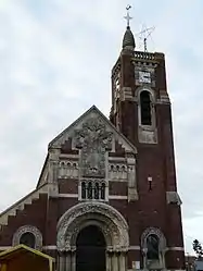 The church in Abancourt