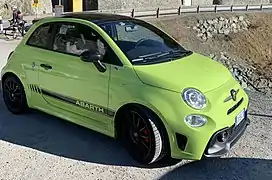 2020 Abarth 595 competizione in Verde Adrenalina