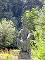 Statue of Oliba at Montserrat