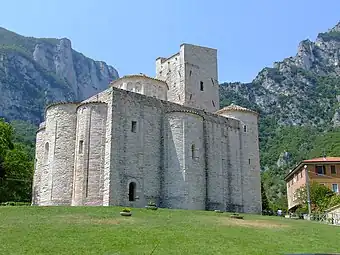 San Vittore Abbey.