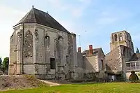 The abbey in Cormery