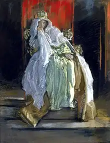 The Queen in Hamlet (c. 1897), private collection.