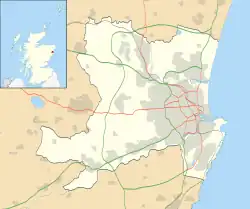 Bieldside is located in Aberdeen City council area