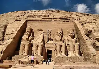 Great Temple of Abu Simbel, Egypt, unknown architect, c.1264 BC