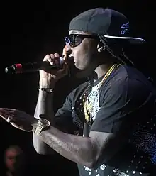 Ace Hood performing in 2013