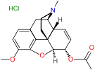 Chemical structure of acetylcodone.