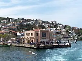 Ferry port of Burgazada