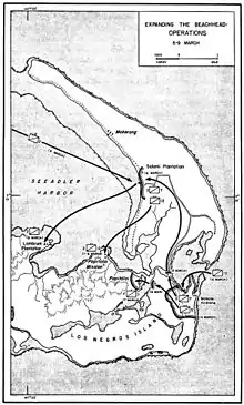 Admiralty Islands map 1944