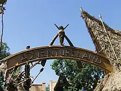 Adventureland entrance(2006)