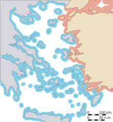 6 nautical miles: Current territorial sea limits as recognized by Greece and Turkey in the Aegean.