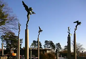 Angels Playing Music, Millesgården, Stockholm