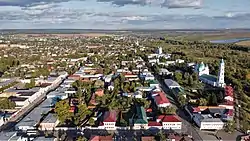 Aerial view of Yelabuga