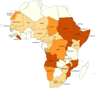 Africa's wars and conflicts, 1980–96  Major Wars/Conflict (>100,000 casualties)  Minor Wars/Conflict  Other Conflicts