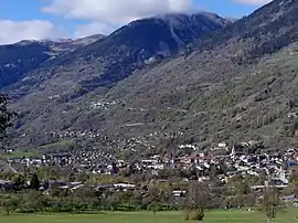 A general view of Aime-la-Plagne