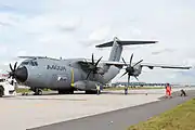 The fourth Airbus A400M test aircraft