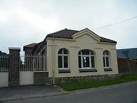 The town hall of Aizecourt-le-Haut