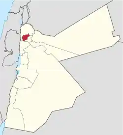 Ajloun Governorate in Jordan