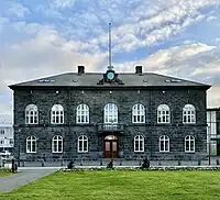 Parliament House in Reykjavík (by Ferdinand Meldahl, 1880–1881)