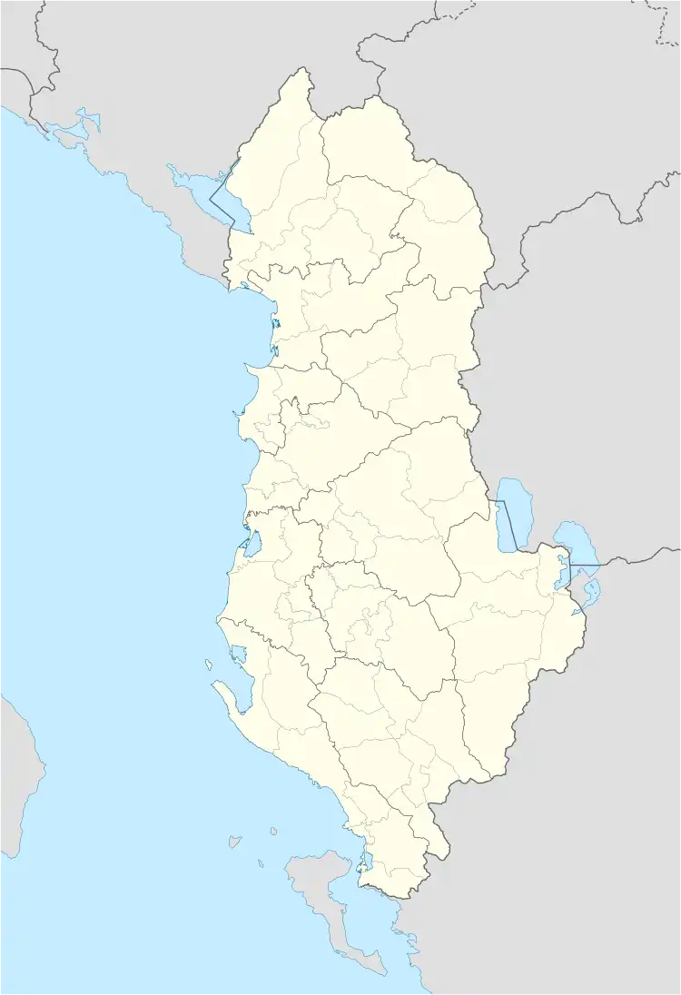 Peshkopi is located in Albania