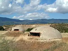 Bunkers in Albania