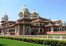 The Albert Hall Museum was designed by Samuel Swinton Jacob, and was opened as public museum in 1887.