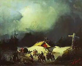 The Decembrists' exile to Finland, 1854Radishchev Art Museum