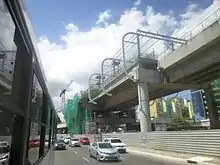 Construction of Bonocô Station Elevation.