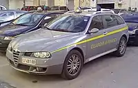 Guardia di Finanza Alfa Romeo 156