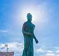 Statue of Alfredo Kraus outside the auditorium