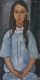 Amedeo Modigliani, c. 1918, Alice