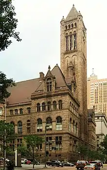 Allegheny County Courthouse, Pittsburgh, Pennsylvania, by Henry Hobson Richardson