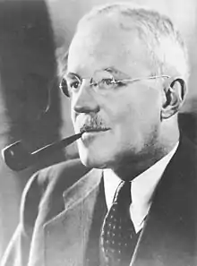 A photograph of Allen Dulles, the Deputy Director of Central Intelligence