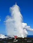 Alofaaga Blowholes on Savai'i Island in Samoa