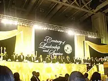 Alpha Phi Alpha Board members at Marriott Wardman Park in Washington, DC. for the centennial banquet.