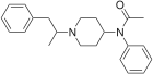 Chemical structure of α-methylacetylfentanyl.