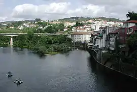 Amarante on the bank of the Rio Tâmega.