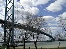 Image of a bridge and a river view.