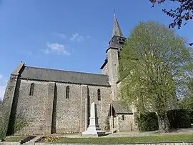 The church of Our Lady, in Ambrières-les-Vallées