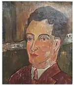 Potrait of a man, 1918, private collector