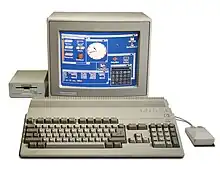 The Amiga 500, the first "low-end" 16 and 32 bit multimedia home/personal computer, was introduced in October 1987.