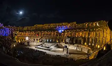 Closing concert of the 2013 Festival international de musique symphonique d'El Jem