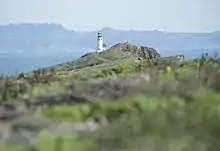 Anacapa Island Light viewed from the west side of the island