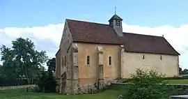 The old church of Anizy, in Limanton